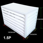 GENERIC Mini Couvercle En Aluminium Pour Climatiseurs Et Pompes à Chaleur, Ionique Pour Unités CVC à Système Divisé