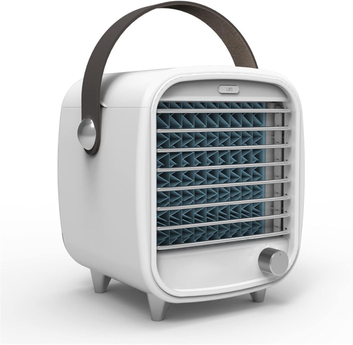  DieffematicKTY Climatiseur Mobile Mini Air Conditioner Fan Home Office Personal Space Cooler Desktop Humidifier