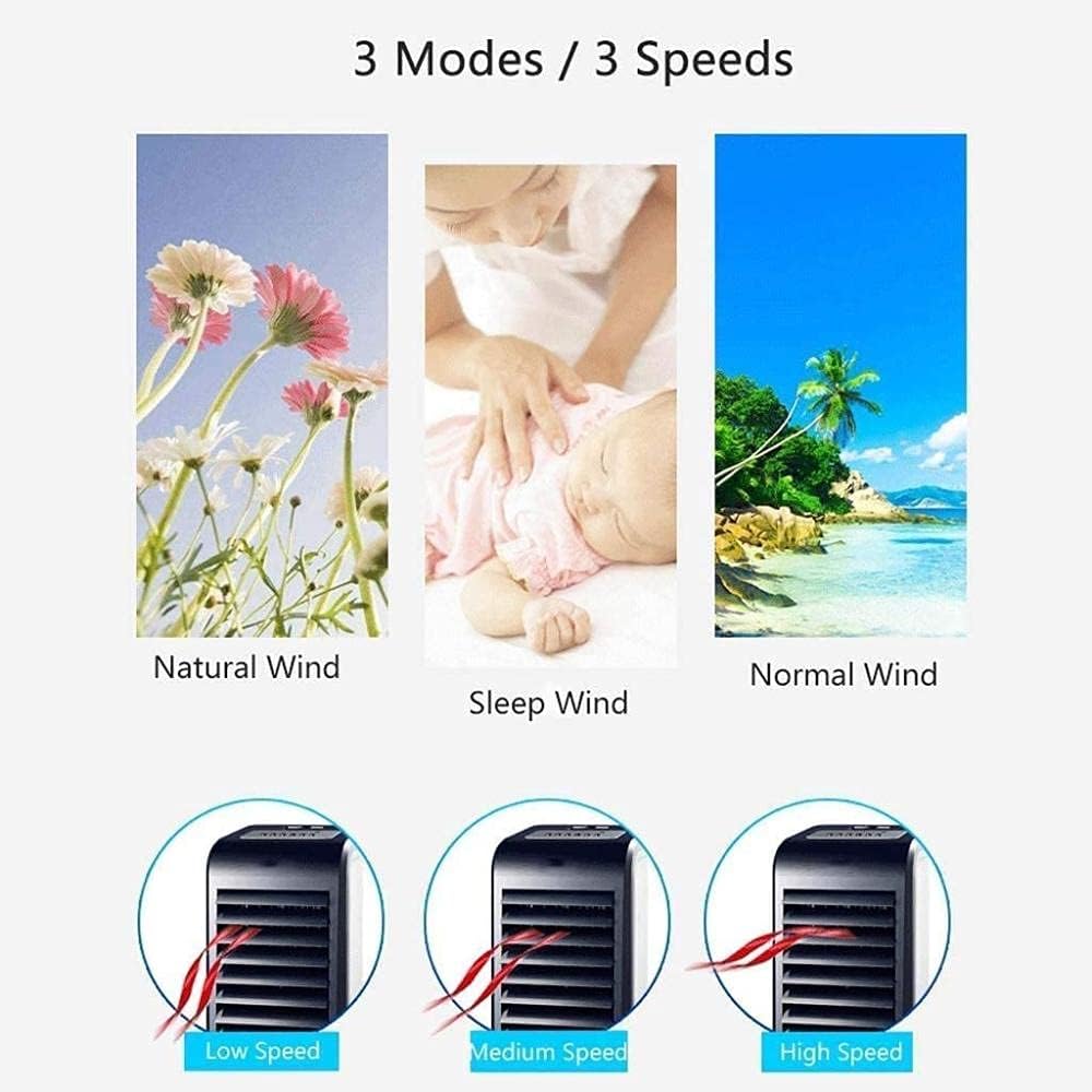  Refroidisseurs D'air Par évaporation, Climatiseurs Portables, Ventilateurs Avec Humidificateur Et Purificateur D'air, Rafraîchisseurs D'air Idéaux Pour La Maison, La Chambre, La Ré