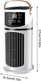  Climatiseur Portable Avec Ventilateur - Ventilateur Personnel Évaporatif Souffleur D Air,Rafraîchisseur Évaporatif Pour Bureau Chambre Voiture Bureau Camping Dortoir