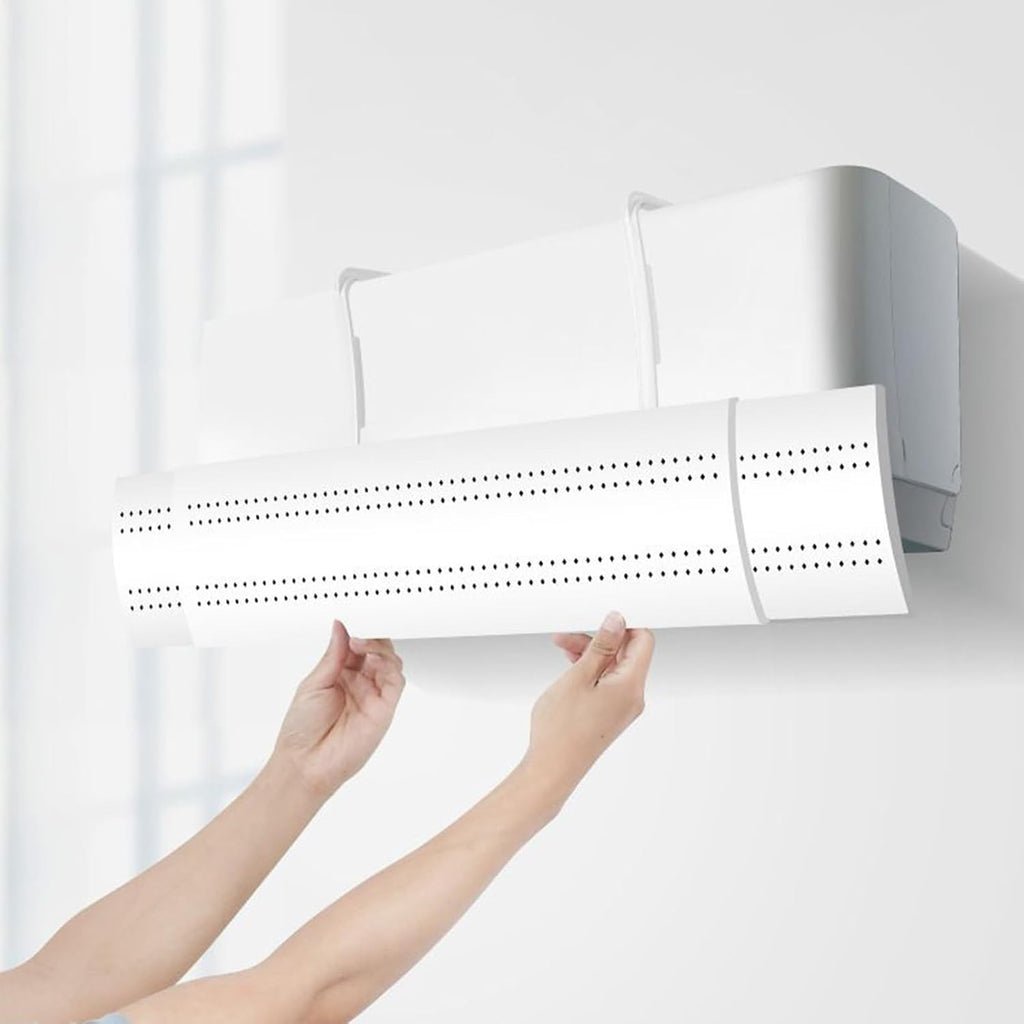  Déflecteur De Climatisation,Déflecteur D'Air Réglable Multi-Position | Coupe-Vent Rétractable Murale Pour Chambre Maison Bureau Temps Chaud
