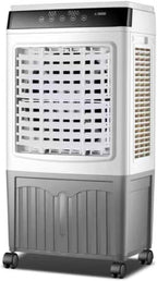 GENERIC Refroidisseur D'air évaporatif 40L, Ventilateur De Refroidissement Portable Avec Télécommande, 3 Vitesses, Fonctionnement Silencieux, Oscillation Large, Idéal Pour La Maison De Bureau De Chambre