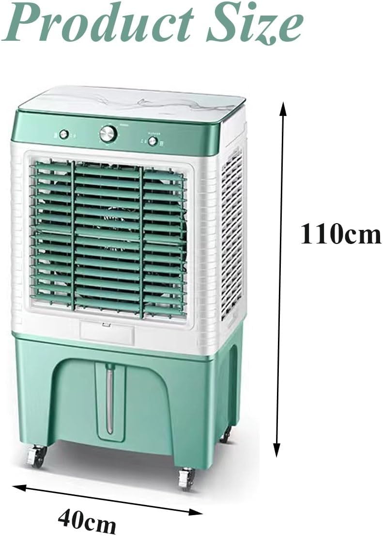  Refroidisseur D'air Portable For Marais, Refroidisseur D'air Par évaporation, Refroidisseur D'air Par évaporation Avec Oscillation, Refroidisseur D'air à 3 Vitesses De Vent, Climatiseur For Chambre, M