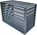 GENERIC Housse De Protection En Aluminium Pour Climatiseur Extérieur – Clôture à Persiennes Antirouille – Protection De Climatiseur Autonome élégante – Résistante Aux Intempéries Et à La Déformation