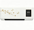  2000W 2-in-1 Portable Wall Mounted Air Conditioner, Mini Wall Mounted Air Conditioner, Fast Cooling And Heating, 8 Hours Timer For Home And Office,Gold Flower