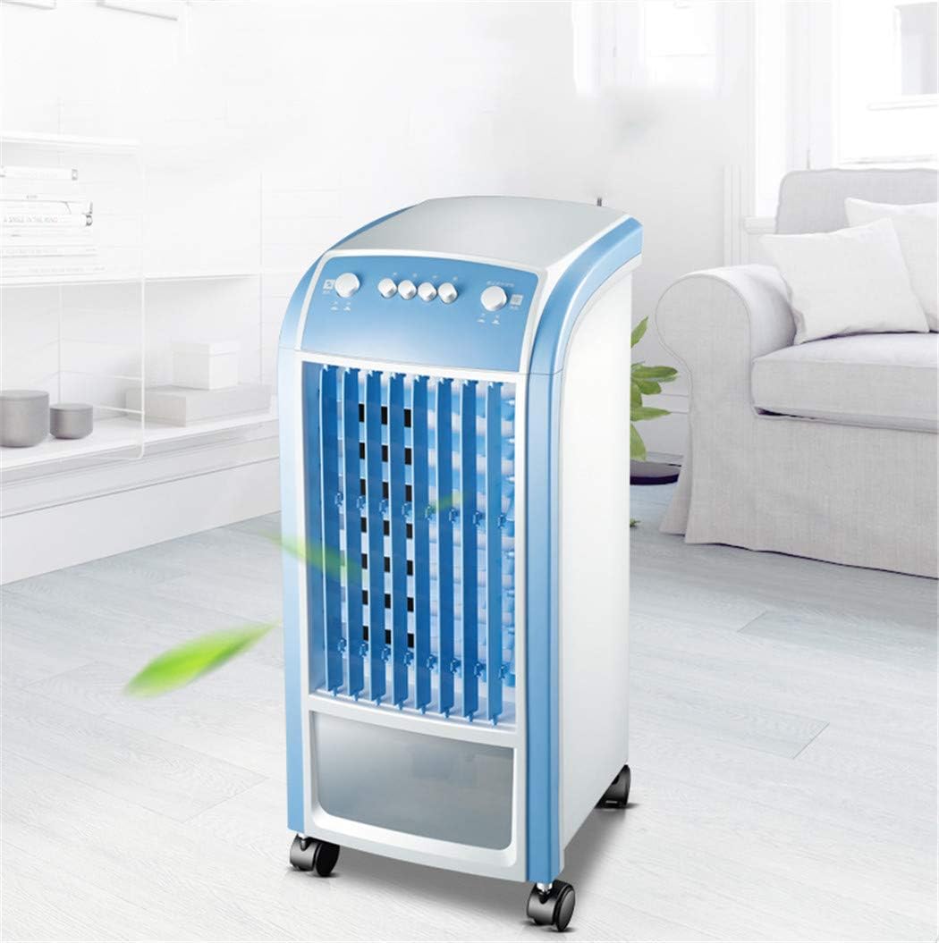  Climatiseur Portable Rafraîchisseur D'air Ventilateur 3 Vitesses Faible Consommation Réservoir D'eau De Compact Gaz Naturel (Contrôle à Distance)
