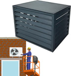 GENERIC Housse De Protection En Aluminium Pour Climatiseur Extérieur Et Support De Fleurs, Grille De Protection Pour Unités De Climatisation Et Pompes à Chaleur