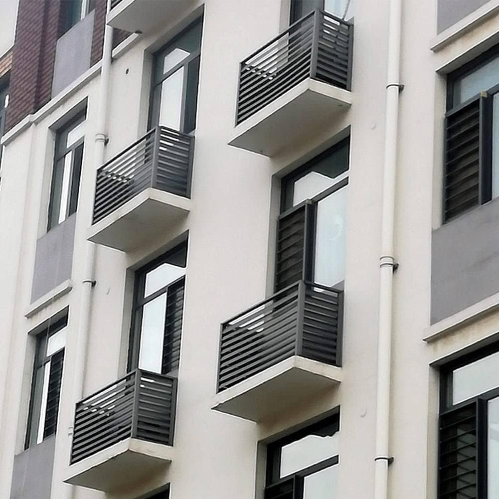 GENERIC Housse De Protection Extérieure En Aluminium Pour Climatiseur Central - Protection Contre Les Intempéries - Marron - 100 X 70 X 50 Cm