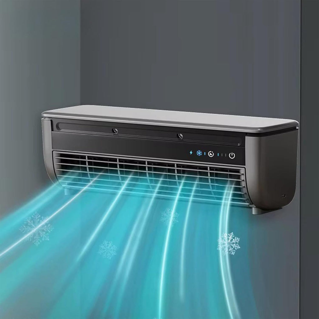 GENERIC Climatiseur Mural Sans Perçage à Chargement Sans Fil Pour Cuisine - Ventilateur Mural Portable - Climatiseurs à Montage Mural - Refroidissement Instantané En 30 Secondes Pour La Maison Et Le Bureau
