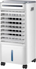 GENERIC Refroidisseur D'air Portable Avec Ventilateur à Air Alternatif à Distance à 3 Vitesses, Réservoir De 5L, Oscillation à 60 °, Refroidissement Silencieux Pour Le Bureau à Domicile, Camping