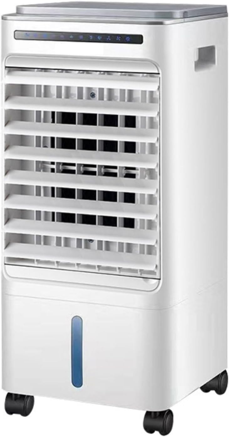 GENERIC Refroidisseur D'air Portable Avec Ventilateur à Air Alternatif à Distance à 3 Vitesses, Réservoir De 5L, Oscillation à 60 °, Refroidissement Silencieux Pour Le Bureau à Domicile, Camping