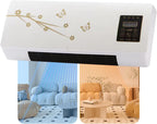  Climatiseur Portable Split 2000W - 2 En 1 : Climatiseur Et Chauffage Mural For Un Confort Optimal Toute L'année. Chauffage/climatisation Rapide Et Naturel.(A)