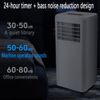  Climatiseurs Portables Smart AC Unit Ventilateur De Refroidissement Avec Télécommande Déshumidificateur De Refroidissement Rapide Kit De Fenêtre En Mode Veille Silencieux Inclus Unité De Refroidisseme