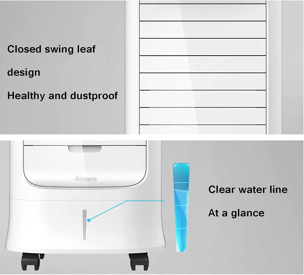  7L Climatiseur Portable 13000btu, Contrôle Tactile LED, Télécommande, 3 Vitesses De Ventilateur, Minuterie 1-15h, économie D'énergie De Classe A