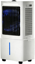  Climatiseur Évaporatif Portable 25L, Refroidisseur D'Air 3-en-1 Avec Télécommande, Écran Tactile, 3 Vitesses, Oscillation Automatique, Minuterie 12H, Silencieux 80W Pour Maison Bureau Chambre
