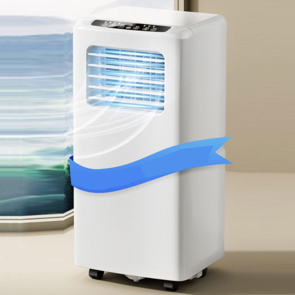  Climatiseur Portable, Unité De Climatisation Intelligente Avec Déshumidificateur Et Ventilateur Cool, Télécommande, Minuterie 24H, Kit De Fenêtre, Pas De Mur Requis Pour Le Bureau De La Chambre