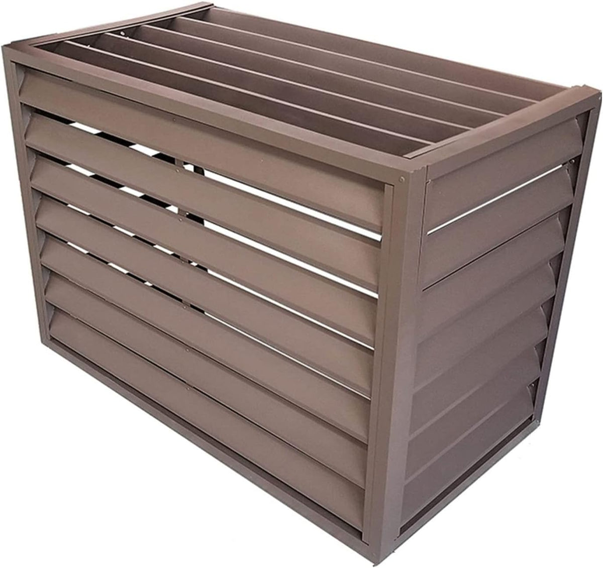 GENERIC Housse De Protection Pour Climatiseur Extérieur - Anti-vol - Protection Contre Les Intempéries - Clôture D'intimité Décorative Pour Unités Séparées