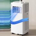  7000 BTU Climatiseur Portable Refroidit 300sq. Ft Smart AC Unité Avec Télécommande, Refroidissement Et Déshumidificateur Et Ventilateur, 24H Minuterie, Oscillation De 120 °