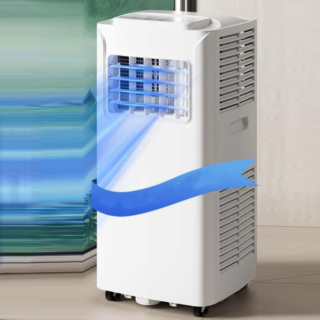 Climatiseur Portable 7000 BTU, Refroidissement Jusqu'à 300 Pieds Carrés, Unité De Climatisation Intelligente Avec Télécommande, Ventilateur De Déshumidificateur De Refroidissement, Minuterie 24H, Osci