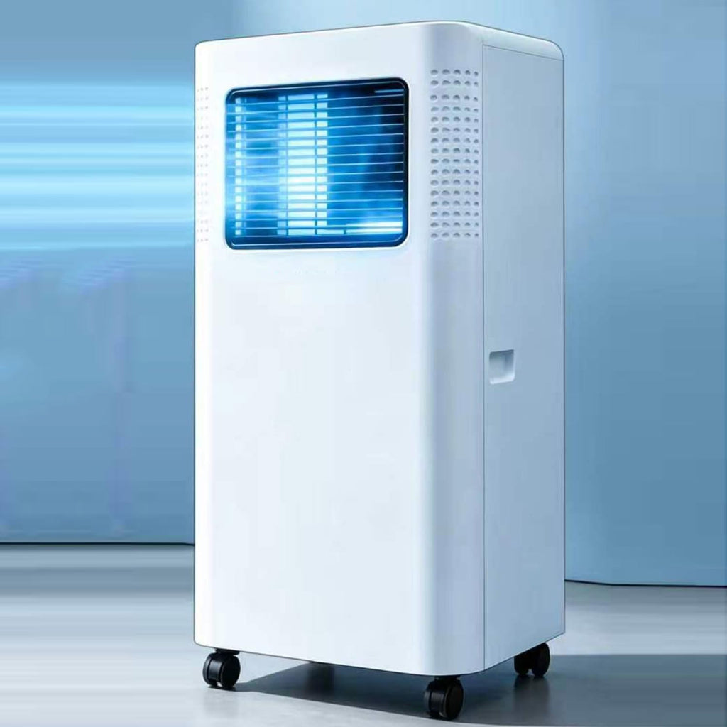  Climatiseur Portable Pour Les Chambres Jusqu'à 300 Pieds Carrés, Unité De Refroidissement Intelligente Silencieuse Avec Ventilateur, Déshumidificateur, Minuterie De Sommeil, Kit De Télécommande Et D'i