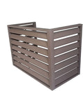  Housse De Protection Pour Climatiseur Mini-Split Extérieur - Résistante Aux Intempéries, Réduction Du Bruit De La Pompe à Chaleur En Aluminium - Idéale Pour Le Support Et