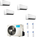  Climatiseur Climatiseur QuadRI 12+12+12+12 Midea EXTREME EXCLUSIVE WI FI READY R-32 U.E.M40B-36HFN8 FULL DC Inverter A++/A+
