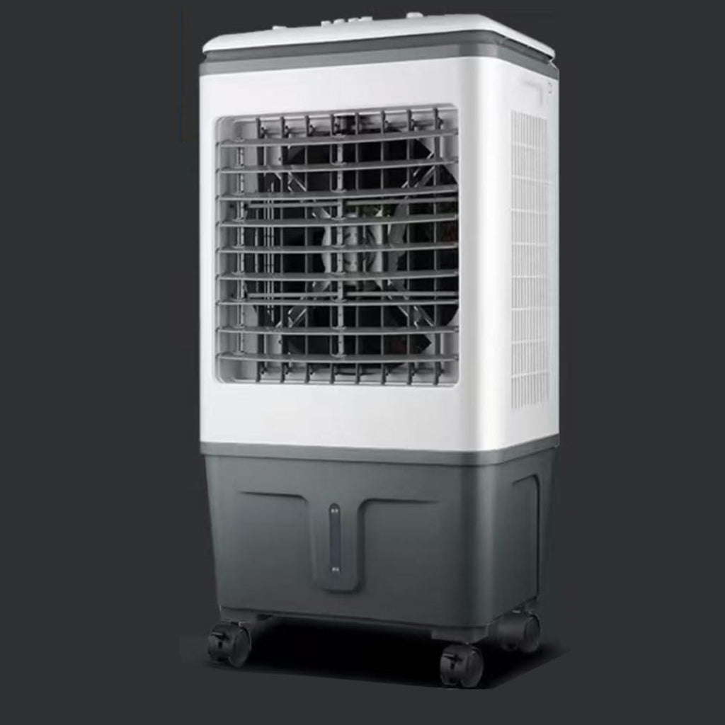 GENERIC Refroidisseur D'air évaporatif 40L, Ventilateur De Refroidissement Portable Avec Télécommande, 3 Vitesses, Fonctionnement Silencieux, Oscillation Large, Idéal Pour La Maison De Bureau De Chambre