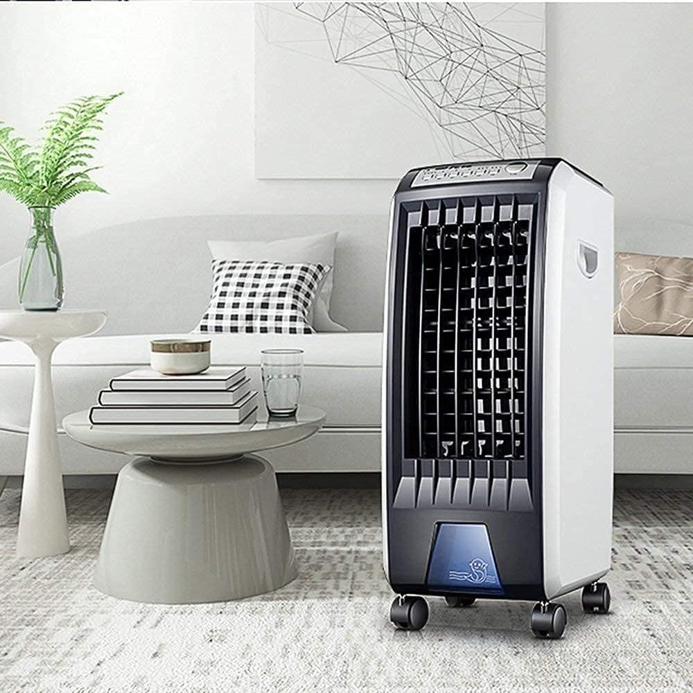 GENERIC Climatiseur Portable Refroidisseur Climatiseur Mobile Sans Tuyau Climatiseur Portable Ventilateur De Refroidissement à Eau Silencieux Ventilateur De Climatisation 3 Vitesses Du Vent Mobile Petit