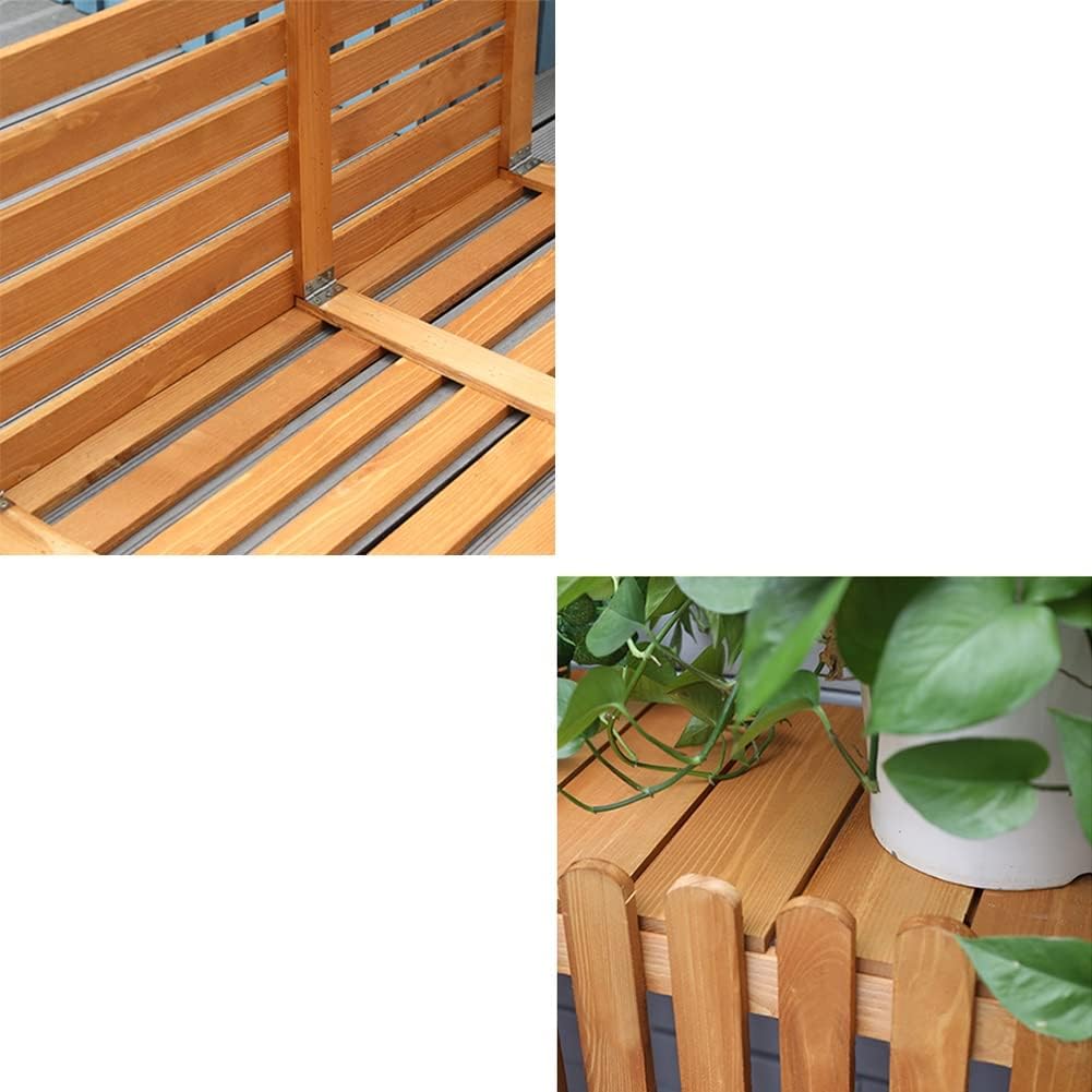 GENERIC Housse De Climatiseur Extérieur En Bois Pour Climatiseurs Divisés - 85 X 35 X 84 Cm - Blanc - Parfait Pour Cacher Les Unités AC - Protection élégante Contre Les Intempéries Pour équipement D'extérieur