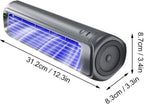  Ventilateur De Climatiseur Portable, Ace De Refroidissement Amélioré 2026 Avec 3 Vitesses Et écran Tactile LED, Refroidisseur D'air Rechargeable Silencieux Pour Chambre, Bureau Et Cuisine, Beige