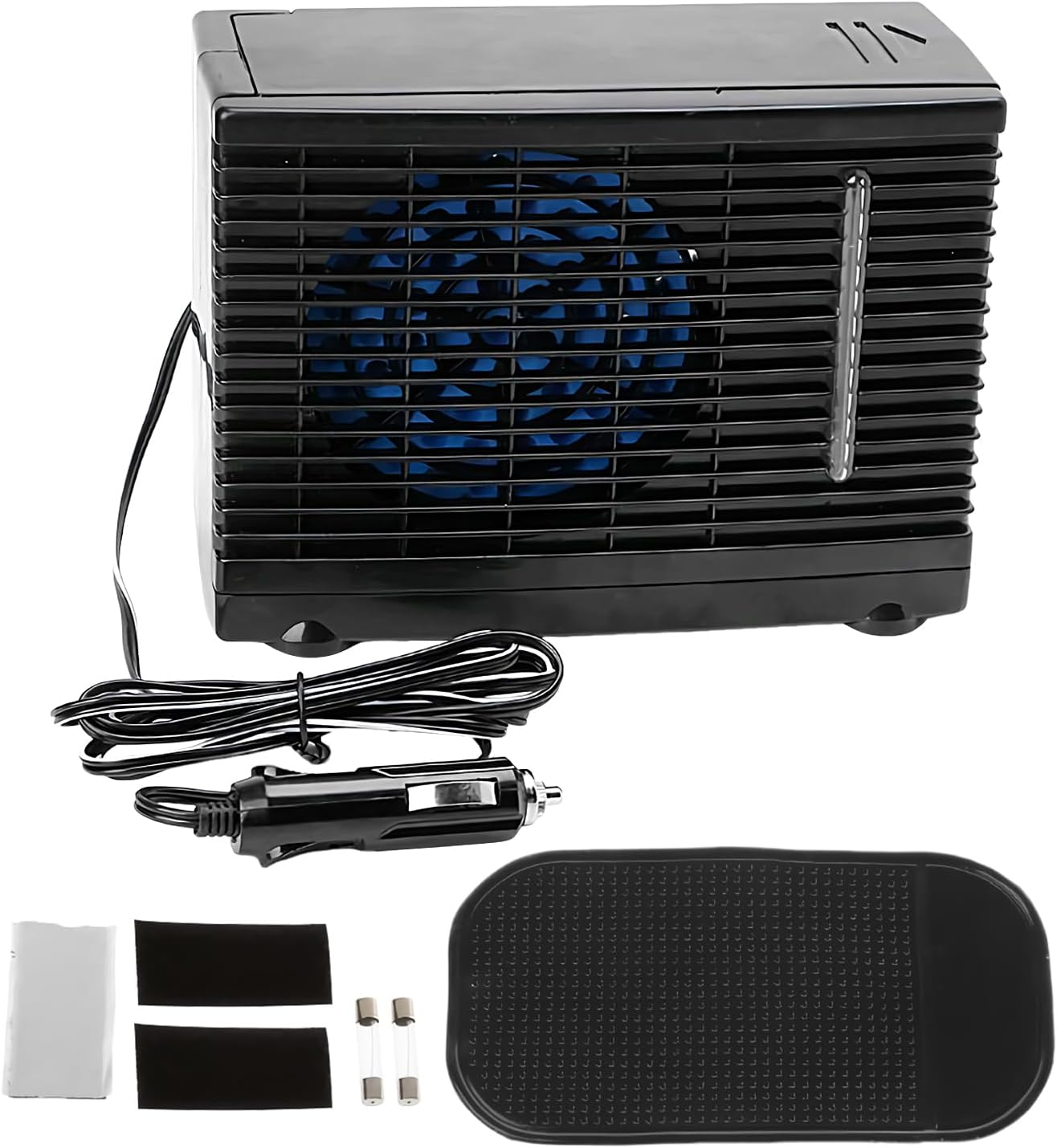  Climatiseur Portable Pour Véhicules, 12 V, Avec Montage Adhésif, Pour Camping-car, Camion, Voyage, Garage, Cave, Tente, Voyage