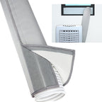  Housse Protectrice Pour Tuyau Du Climatiseur - Anti-Poussière Calorifugé Résistant UV | Manchon Isolant Pour Gaine Climatiseur Portable,Usage Intérieur Extérieur Maison Bureau Garage Chambre Salon