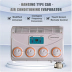 GENERIC Climatiseur Portable Avec Télécommande, Alimentation 12 V/24 V, Pas De Consommation De Carburant, Idéal Pour Le Refroidissement Des Véhicules Et Des Petits Espaces