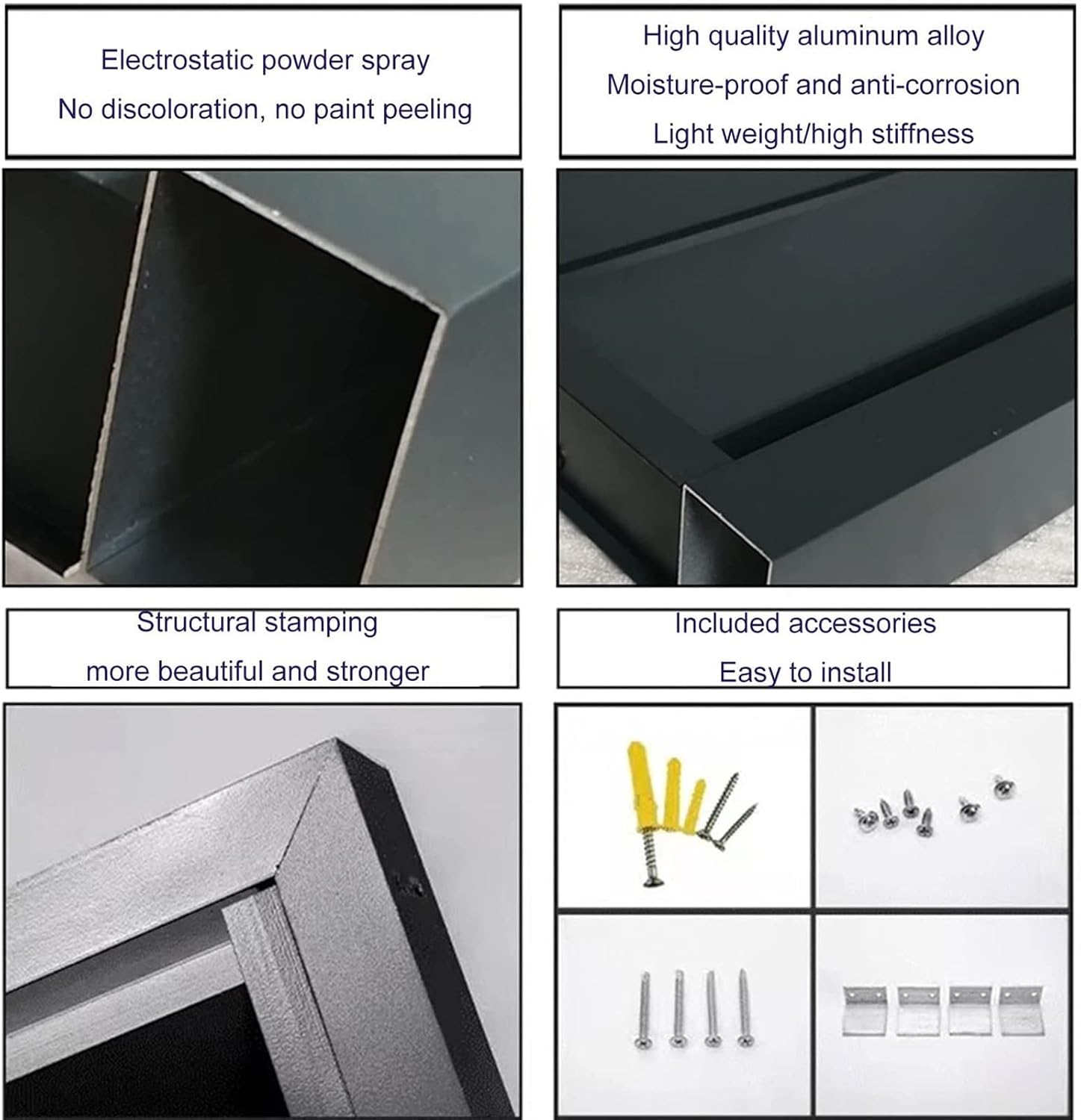  Housse De Protection En Aluminium Pour Climatiseur Et Pompe à Chaleur - Clôture D'intimité Extérieure Pour Plantes - Étagère De Rangement Résistante Aux Intempéries Et Bouclier De Condensateur