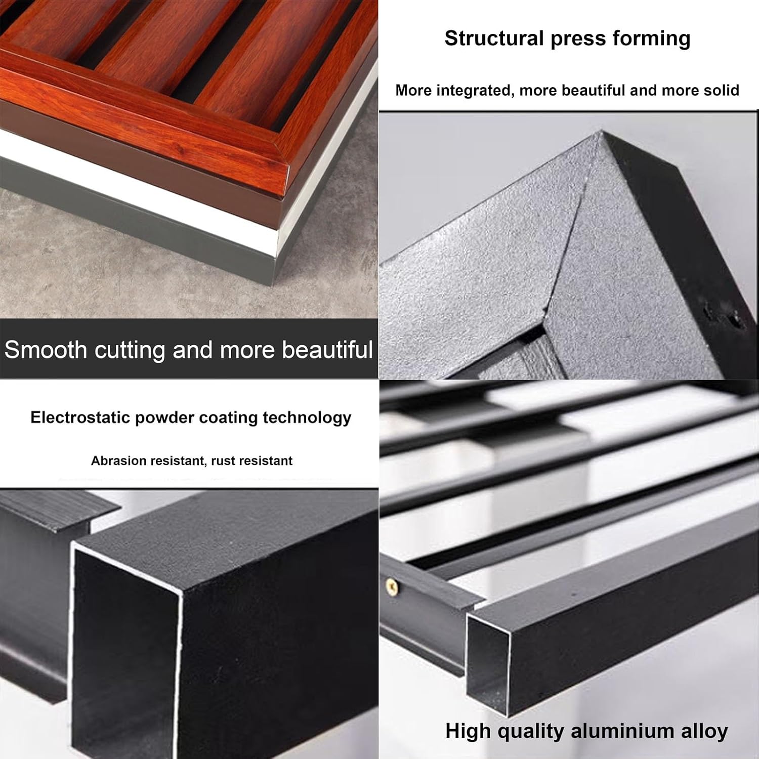 GENERIC Housse De Protection Antivol Pour Climatiseur D'extérieur En Aluminium Robuste - Réduction Du Bruit - Clôture Résistante Aux Intempéries Pour Unité De Climatisation Extérieure