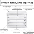 GENERIC Housse De Protection Décorative En Alliage D'aluminium Pour Climatiseur, Condensateurs Et Pompes à Chaleur, Résistant Aux Intempéries Pour Une Durabilité Accrue