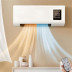 GENERIC Ventilos Avec Télécommande, 30 DB Silencieux, Chauffé Et Refroidi, écran Tactile, Compact Pour Chambre à Coucher, Bureau Et Salon, économie D'énergie Et Facile à Installer