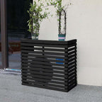  Housse Pour Unité De Climatisation Extérieure – Volets Décoratifs Résistants Aux Intempéries Pour Climatiseurs Centraux – Dissimulez élégamment Votre Unité De Climatisation Extérieure Avec Protection
