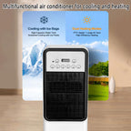 GENERIC Ventilateurs De Refroidissement De Refroidisseur De Refroidisseur D'air évaporatif Qui Soufflent D'air Froid Pour Le Ventilateur De Tour De Refroidissement Portable De Chambre à Coucher Avec 3L Réserv