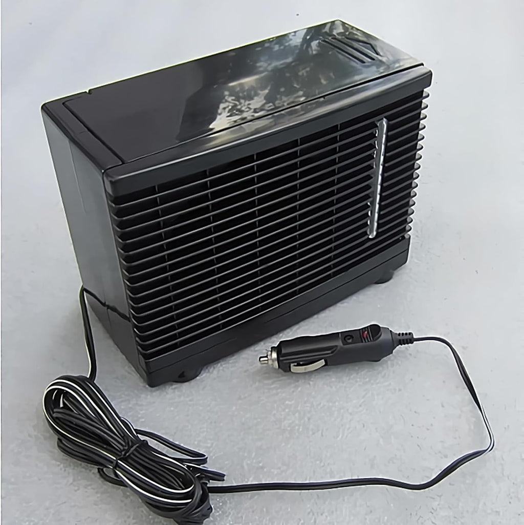 Ventilateur Climatiseur Portable Pour Voiture | Souffleur D'Air Portable Pour Voiture | Rafraîchisseur D'Air Évaporatif 12V Pour Camion Camping-Car Voyage Sous-Sol Chambre Garage