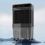 GENERIC Refroidisseur D'air Portable, Ventilateur D'évaporation 3000 CFM Avec Grand Réservoir, Télécommande, Minuterie 12H, Fonctionnement Silencieux, Faible Bruit Pour Le Refroidissement De Bureau à Domicile
