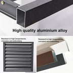 GENERIC Grille De Protection Pour Climatiseur Extérieur – Housse Anti-poussière Grise à Persiennes Pour Réduire Le Bruit Et Résister Aux Intempéries – Bouclier Décoratif Pour Unités AC Et Systèmes Extérieurs