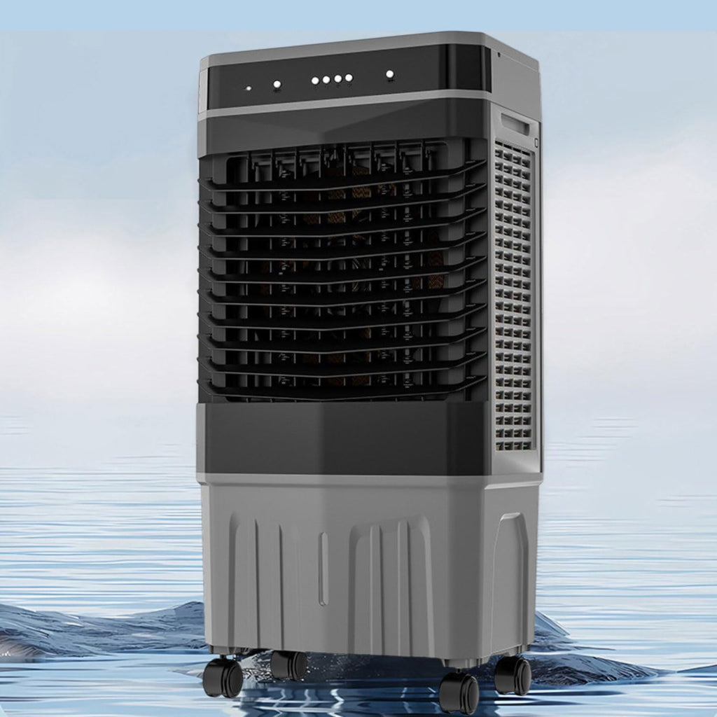 GENERIC Refroidisseur D'air Portable, Ventilateur D'évaporation 3000 CFM Avec Grand Réservoir, Télécommande, Minuterie 12H, Fonctionnement Silencieux, Faible Bruit Pour Le Refroidissement De Bureau à Domicile
