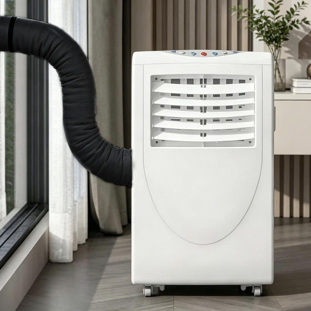  Isolation Tuyau Climatiseur, Housse Isolante Portable Avec 3 Sangles | 150 X 53 Cm Gaine Isolante Pour Tuyau De Climatiseur, Pour Hiver Extérieur Intérieur Garage