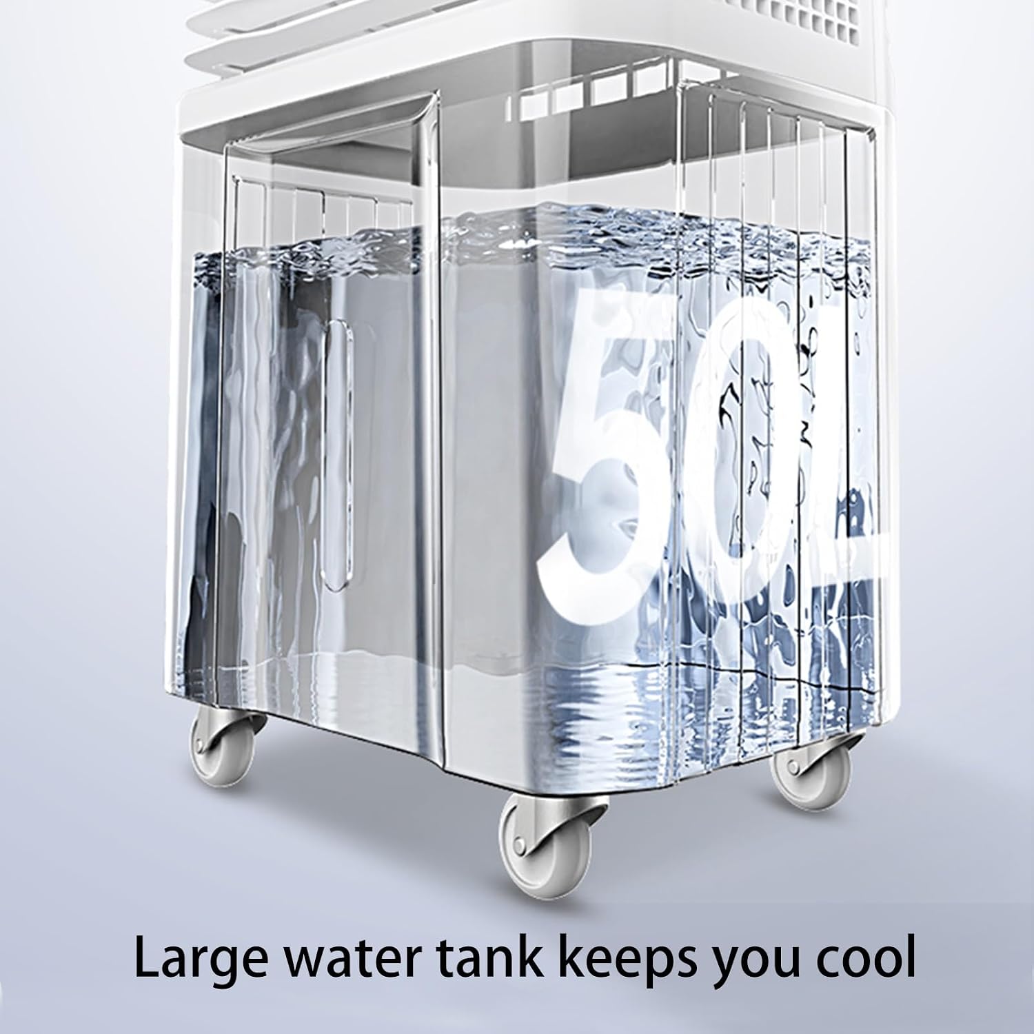  Climatiseur Sans Fenêtre, Refroidisseur D'air Par Évaporation Avec 3 Vitesses Et Grand Réservoir D'eau, Refroidisseur De Marais Portable Pour Chambre Et Bureau