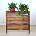  Housse Et Clôture Pour Climatiseur Extérieur - Boîtier De Protection Pour Unités De Climatisation Et Supports De Fleurs - Séparateur D'espace Et Grilles Pour Climatiseurs Et Pompes à Chaleur (taille