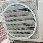  Déflecteur De Climatiseur De Couverture D'unité Ca Extérieure,Déflecteur De Volet De Sortie D'air En Acier Inoxydable Pare-Vent Anti-soufflage Direct,Grilles Defender Du Condensateur Du Compresseur