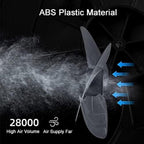  Ventilateur De Refroidisseur D'air Évaporatif Commercial, Humidificateur Industriel, Climatiseur 3 En 1, Grand Réservoir D'eau De 55 L, Refroidisseur Domestique, Moteur Puissant Pour Un Refroidiss