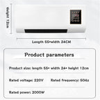 GENERIC Mini Unité Portable Murale De Conditeur D'air Avec Télécommande Pour Chambre à Coucher, Salon, Utilisation De Bureau