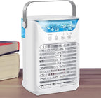  Ventilateur Rafraîchisseur D'Air Personnel | Ventilateur Portable Avec Réservoir D'Eau - Appareil Rafraîchissant D'Été Avec 2 Modes De Brumisation Pour Bureaux Chevet Dortoir Table Chambre Salle Patio